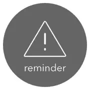 reminder icon Lennox Thermostats