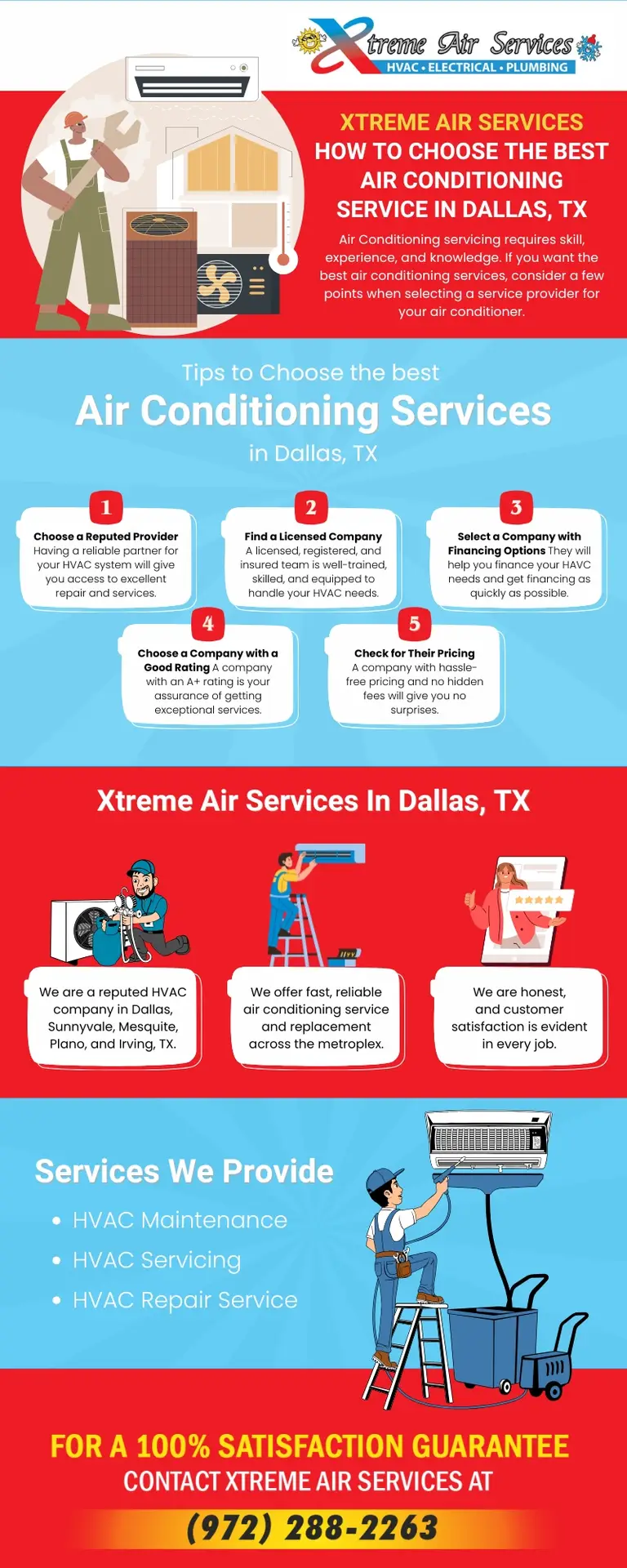 Best Air Conditioning Services in Dallas, TX