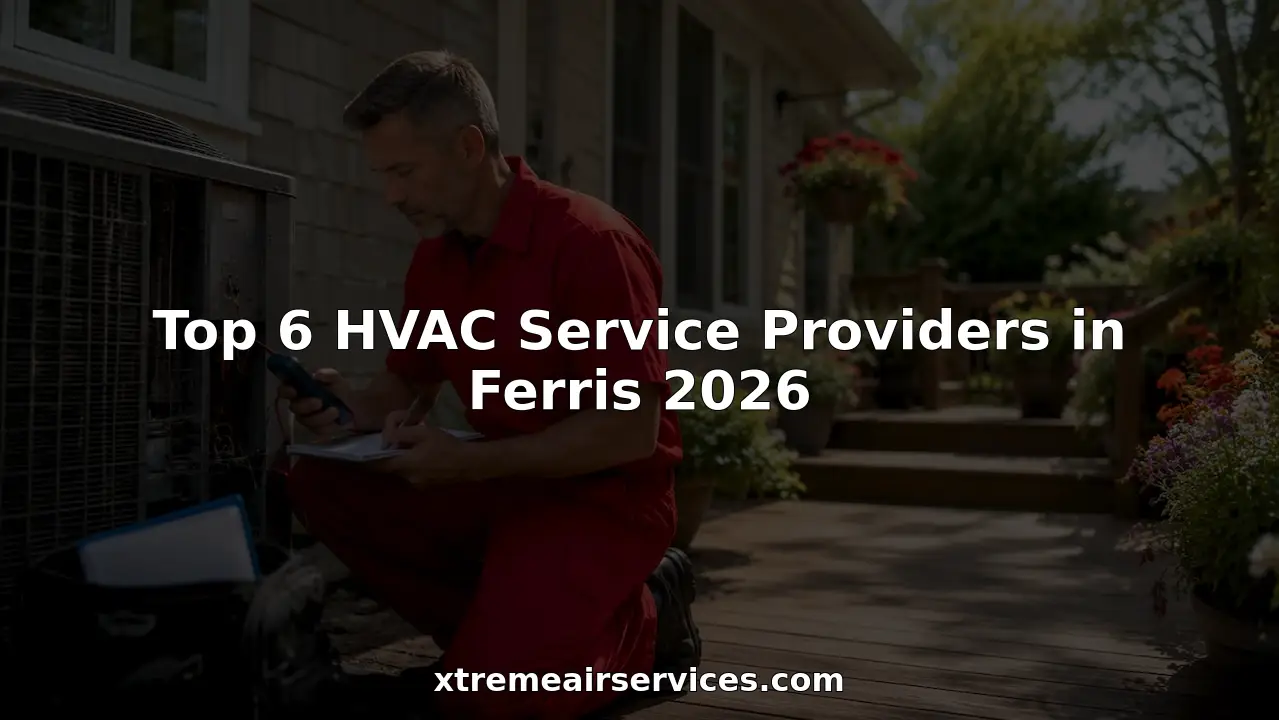 HVAC technician inspecting residential outdoor unit