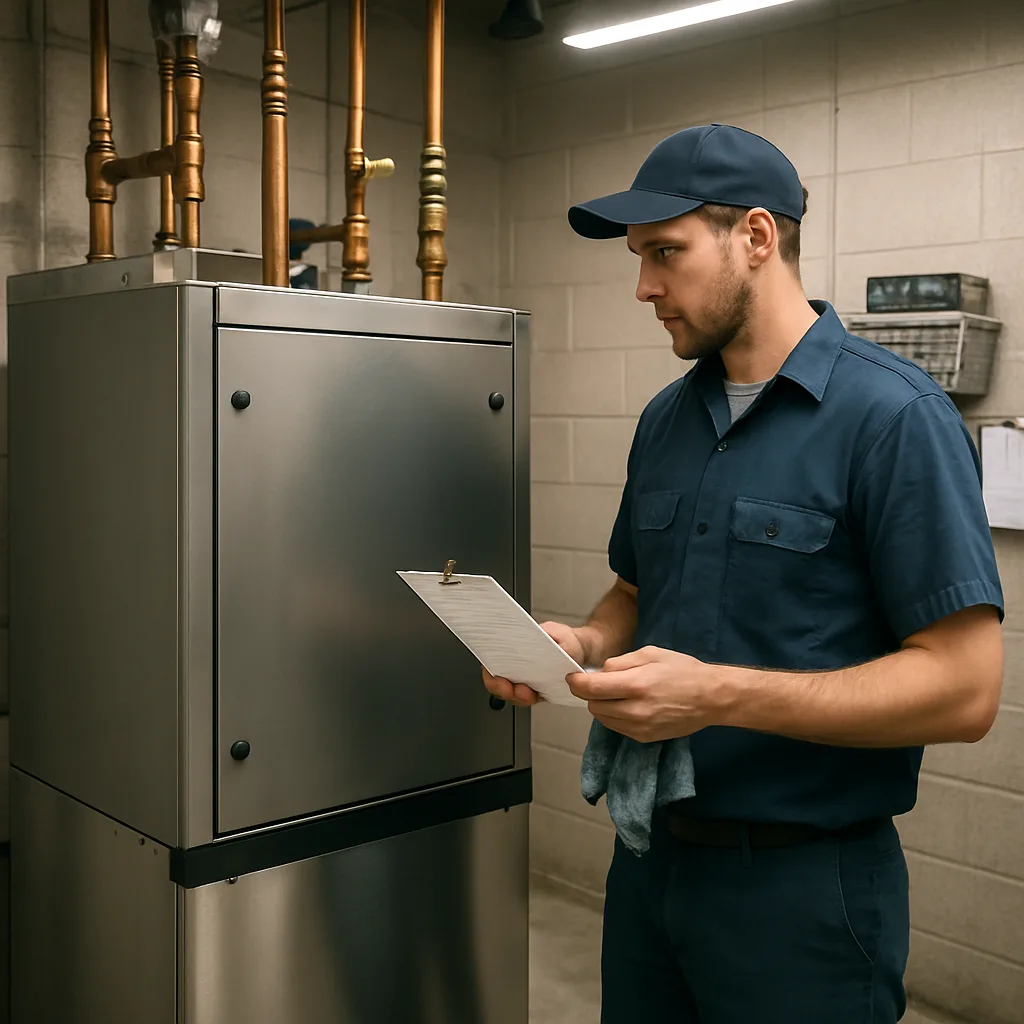 boiler-cleaning-completed-result-sunnyvale Clean commercial boiler after completed Sunnyvale boiler cleaning service visit