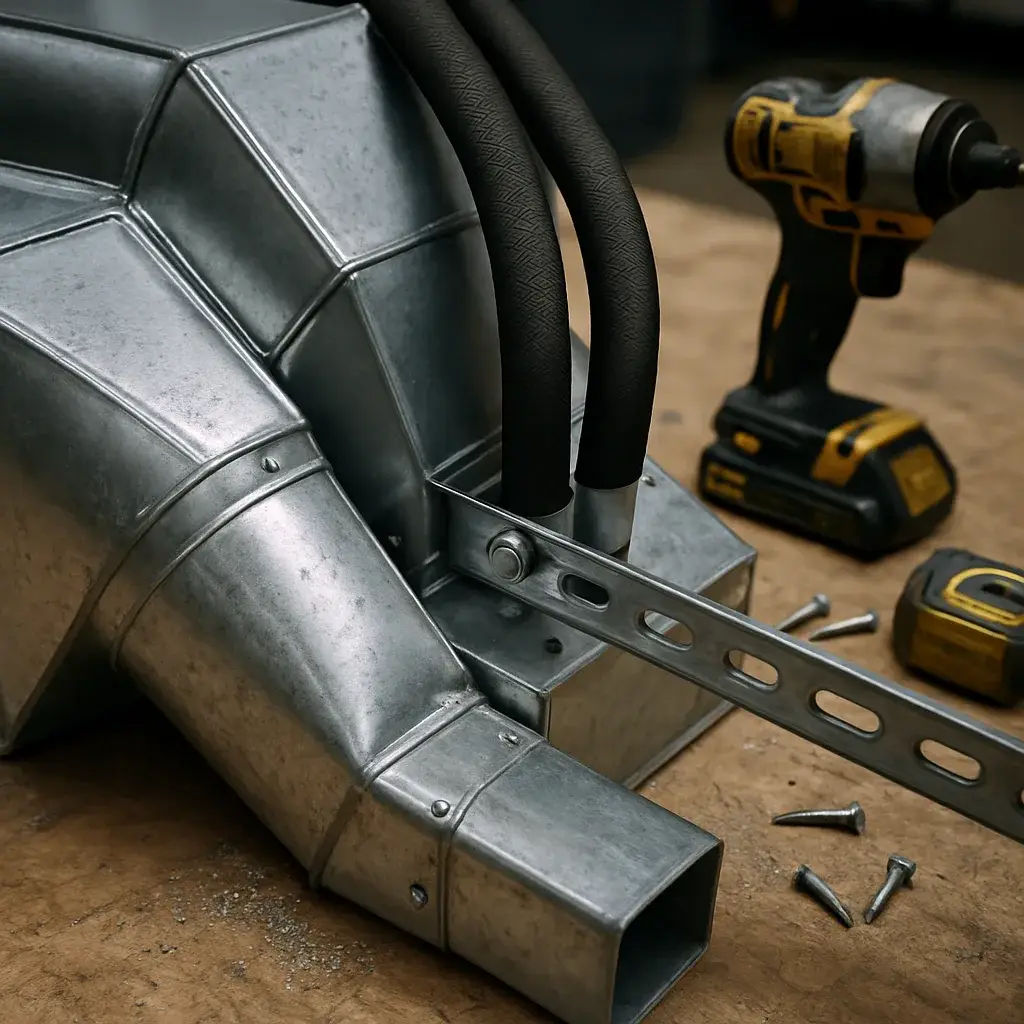 Ductwork and hardware components that affect Sunnyvale mechanical design-build pricing