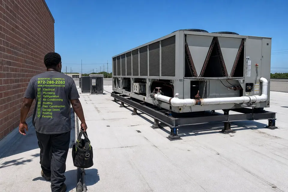 Chiller vs. Central AC: Which One Your Building Needs, Sunnyvale, TX Chiller vs. Central AC: Which One Your Building Needs, illustrated for Xtreme Air Services in Sunnyvale, TX