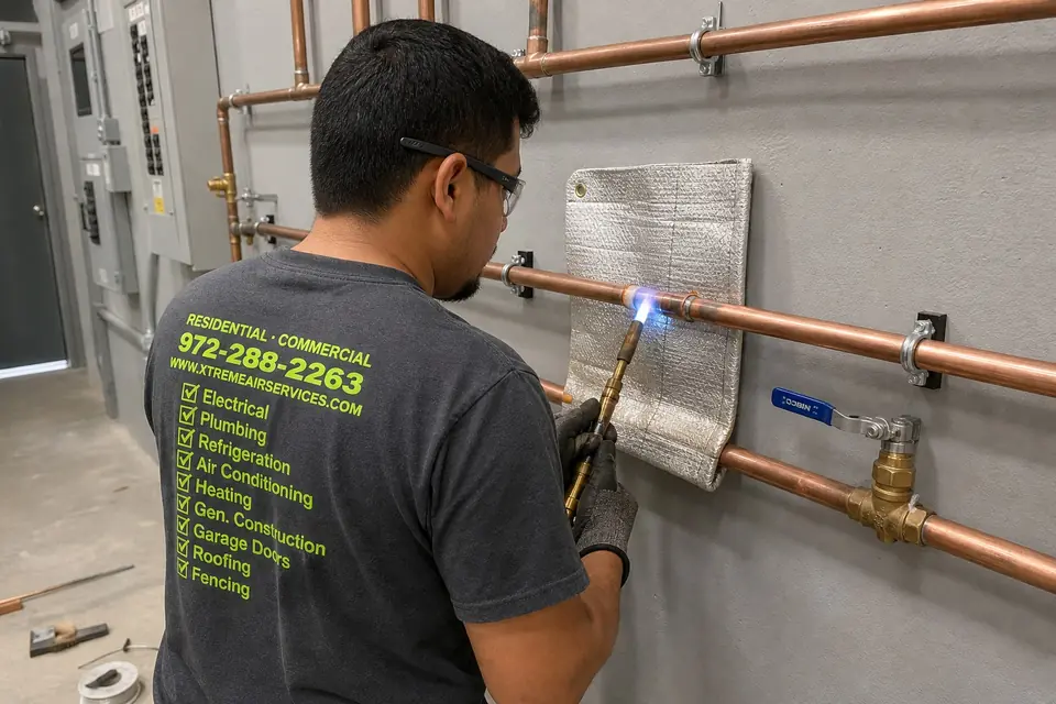 How Licensed Mechanical Piping Installation Works, Step by Step, Sunnyvale, TX How Licensed Mechanical Piping Installation Works, Step by Step, illustrated for Xtreme Air Services in Sunnyvale, TX
